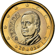 Spanje, Euro, 2003, PR, Bi-Metallic, KM:1046