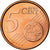 Spain, 5 Euro Cent, 2004, AU(55-58), Copper Plated Steel, KM:1042