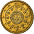 Portogallo, 10 Euro Cent, 2002, SPL-, Ottone, KM:743