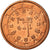 Portogallo, 2 Euro Cent, 2002, SPL-, Acciaio placcato rame, KM:741
