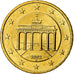 GERMANIA - REPUBBLICA FEDERALE, 50 Euro Cent, 2002, SPL, Ottone, KM:212