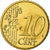 Bundesrepublik Deutschland, 10 Euro Cent, 2003, UNZ, Messing, KM:210