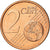 Bundesrepublik Deutschland, 2 Euro Cent, 2002, VZ, Copper Plated Steel, KM:208
