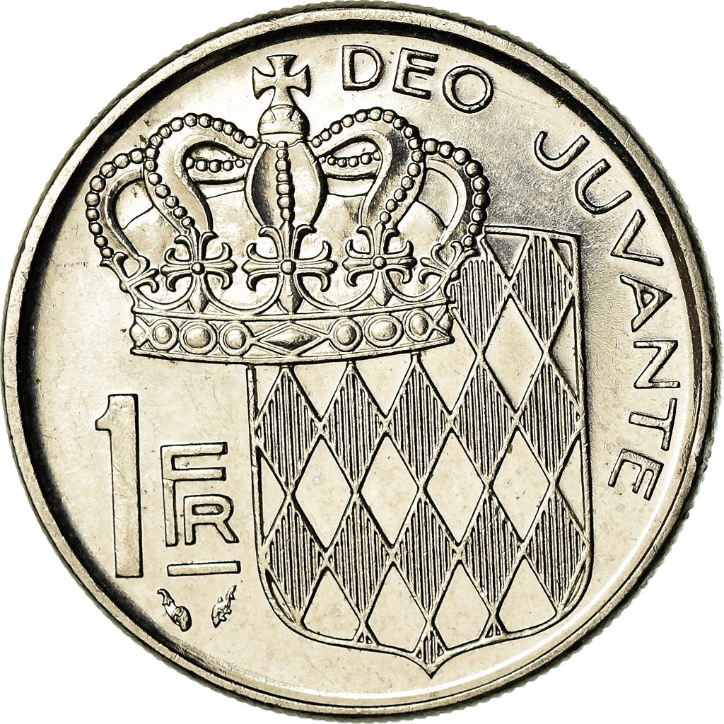 Monnaie, Monaco, Rainier III, Franc, 1986, SUP, Nickel, KM:140