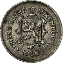 Moneta, Lussemburgo, Charlotte, 5 Centimes, 1918, BB+, Ferro, KM:30