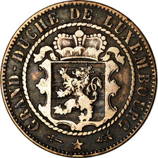 Moneta, Lussemburgo, William III, 10 Centimes, 1870, Utrecht, BB, Bronzo