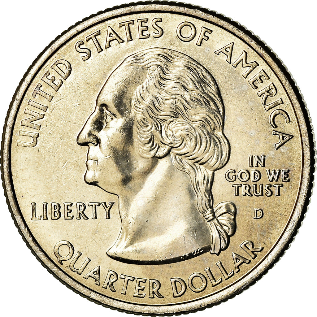 Monnaie, États-Unis, Kentucky, Quarter, 2001, U.S. Mint, Denver, SUP