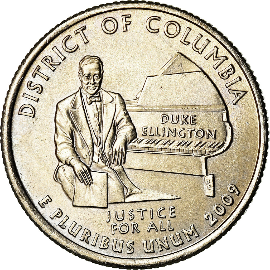 Munten, Verenigde Staten, District of Columbia, Quarter, 2009, U.S. Mint