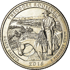 Munten, Verenigde Staten, North Dakota, Quarter, 2016, Philadelphia, UNC-