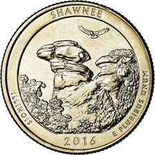 Coin, United States, Illinois, Quarter, 2016, Philadelphia, MS(63)