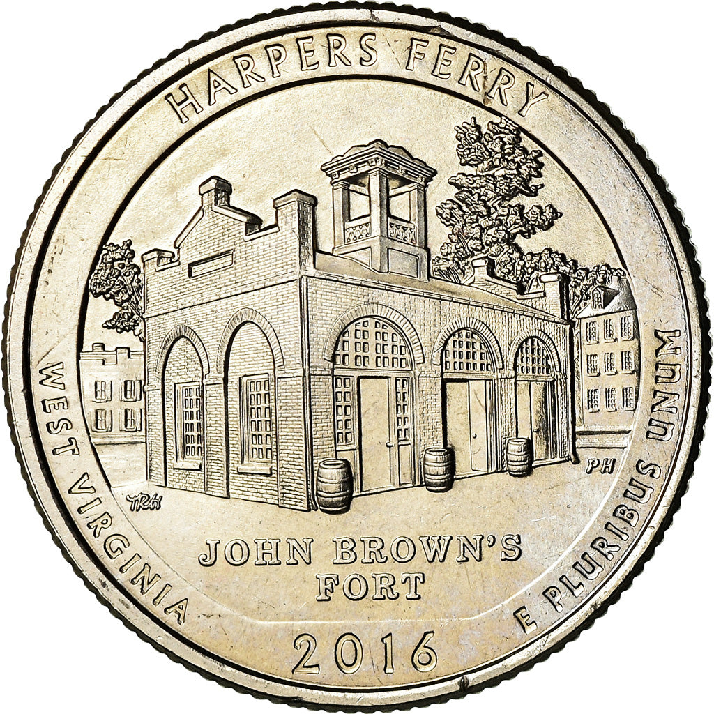 Coin, United States, West Virginia, Quarter, 2016, Philadelphia, MS(63)