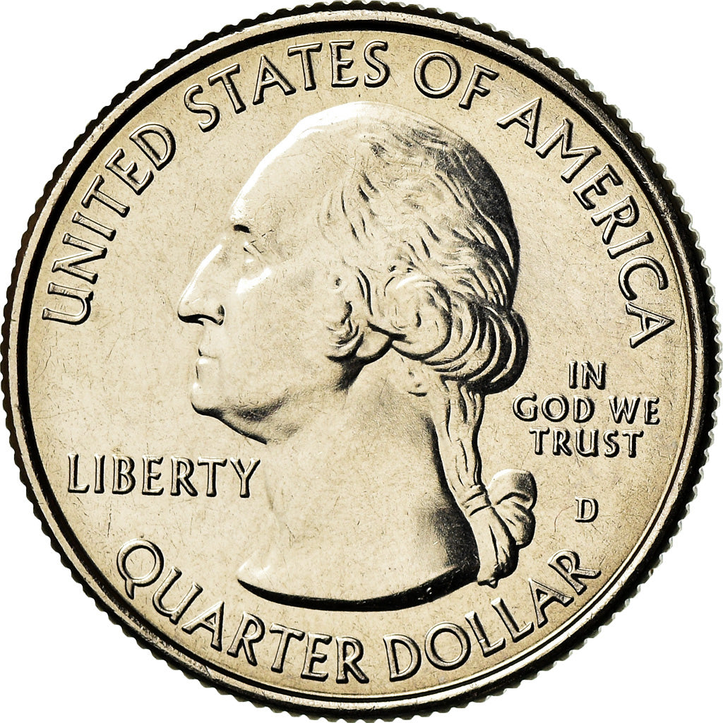 Moneta, Stati Uniti, Iowa, Quarter, 2017, Denver, SPL, Rame ricoperto in