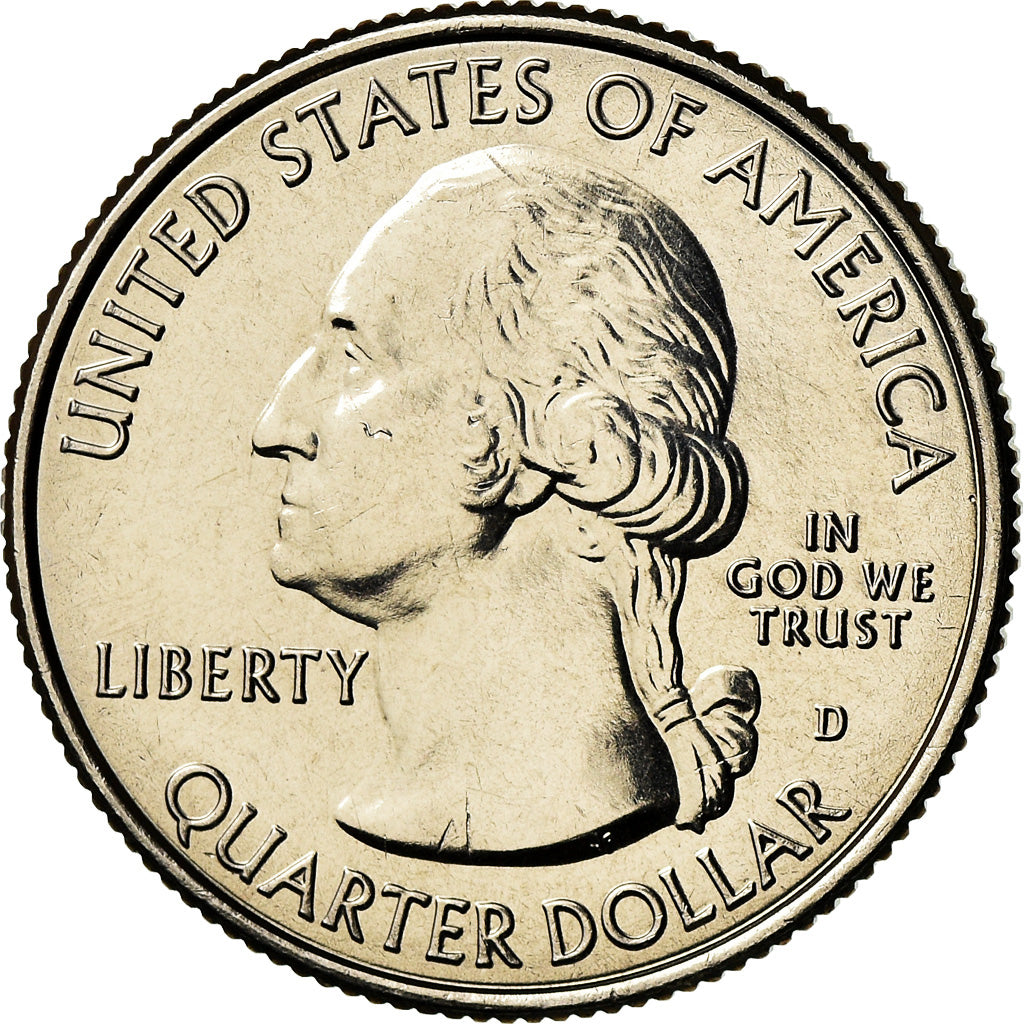 Moneta, Stati Uniti, New Jersey, Quarter, 2017, Denver, SPL, Rame ricoperto in