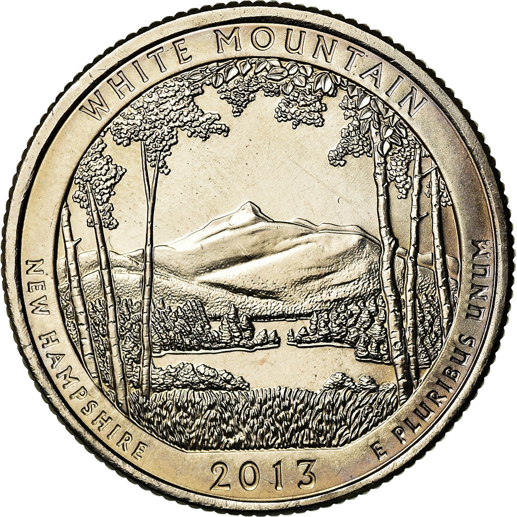 Moneta, Stati Uniti, New Hampshire, Quarter, 2013, U.S. Mint, Philadelphia, SPL