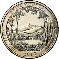 Moneta, Stati Uniti, New Hampshire, Quarter, 2013, U.S. Mint, Philadelphia, SPL