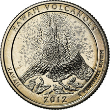 Moneda, Estados Unidos, Hawaii Volcanoes, Quarter, 2012, U.S. Mint