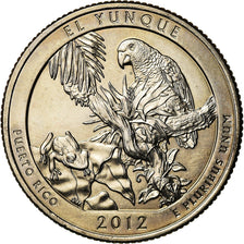 Moneda, Estados Unidos, Puerto Rico, Quarter, 2012, U.S. Mint, Philadelphia, SC
