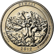Moneta, Stati Uniti, Alaska, Quarter, 2012, U.S. Mint, Philadelphia, SPL, Rame