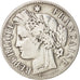 France, Cérès, 2 Francs, 1887, Paris, VF(30-35), Silver, KM:817.1, Gadoury:...