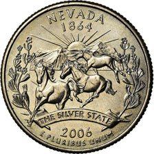Munten, Verenigde Staten, Nevada, Quarter, 2006, U.S. Mint, Philadelphia, PR