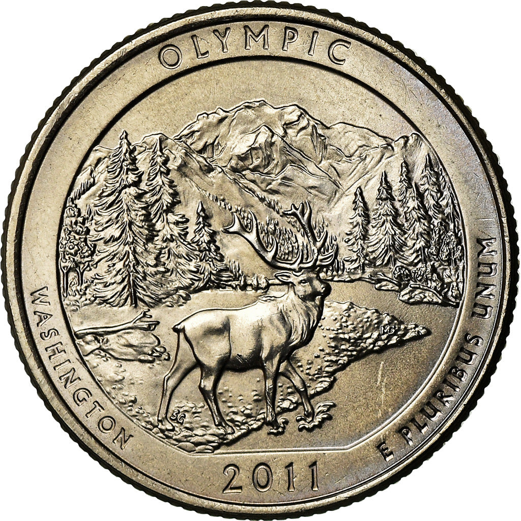 Moneda, Estados Unidos, Olympic, Quarter, 2011, U.S. Mint, Philadelphia, EBC