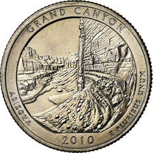 Moneta, Stati Uniti, Grand Canyon, Quarter, 2010, U.S. Mint, Philadelphia, SPL-