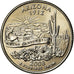 Coin, United States, Arizona, Quarter, 2008, U.S. Mint, Dahlonega, AU(55-58)