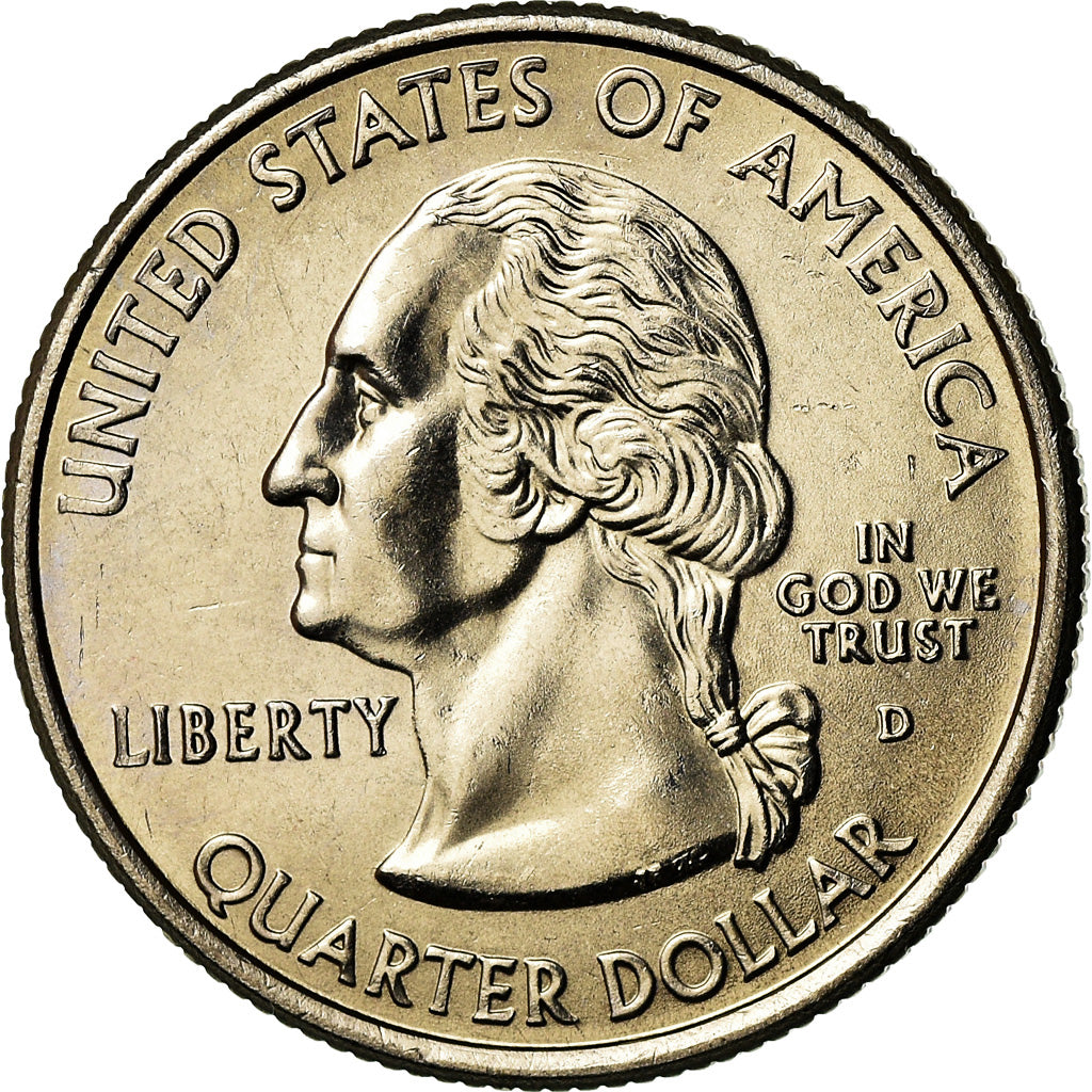 Coin, United States, Arizona, Quarter, 2008, U.S. Mint, Dahlonega, AU(55-58)