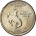 Munten, Verenigde Staten, Wyoming, Quarter, 2007, U.S. Mint, Philadelphia, ZF