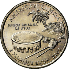 Moneda, Estados Unidos, American Samoa, Quarter, 2009, U.S. Mint, Philadelphia