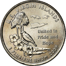 Moneda, Estados Unidos, U.S Virgin Islands, Quarter, 2009, U.S. Mint