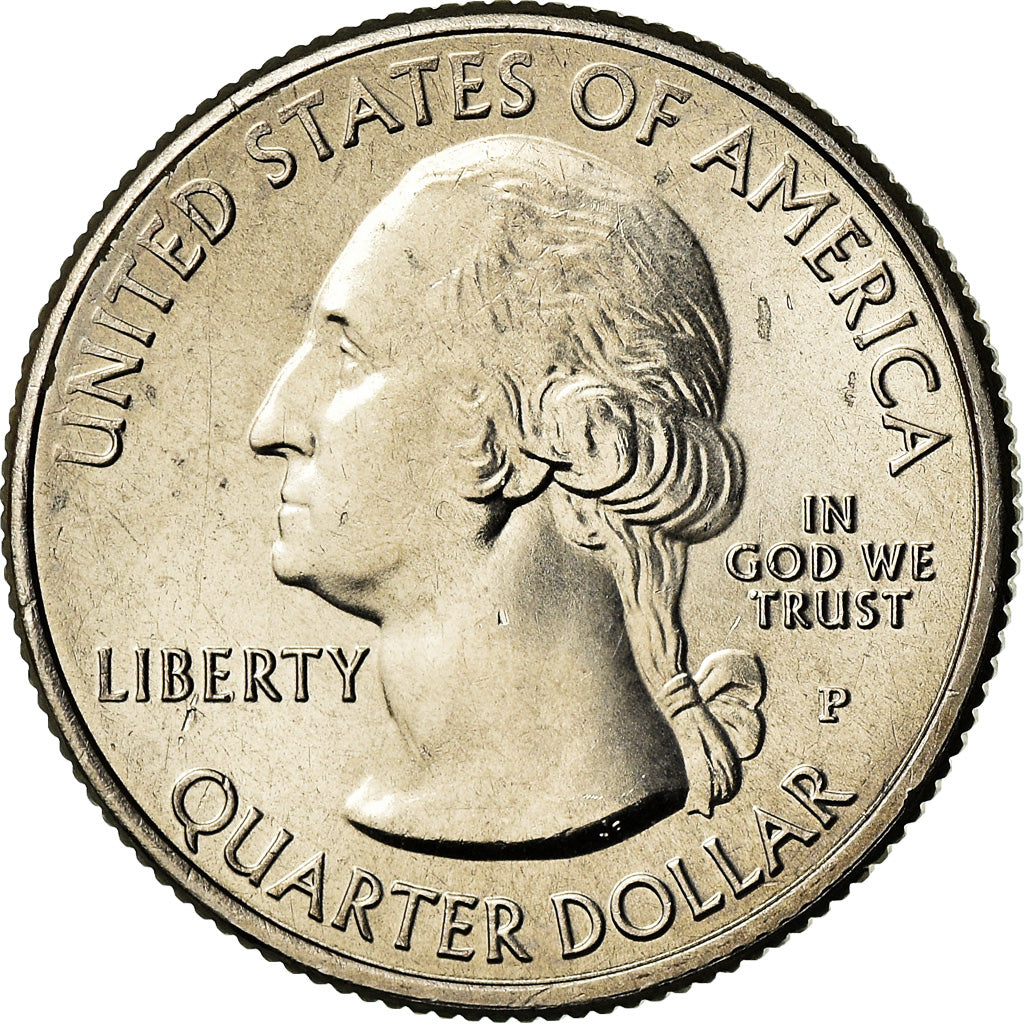 Moneda, Estados Unidos, Guam, Quarter, 2019, U.S. Mint, EBC, Cobre - níquel