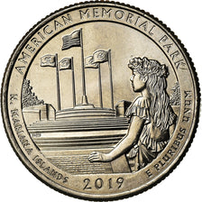 Moneda, Estados Unidos, Northern Mariana Islands, Quarter, 2019, U.S. Mint, EBC