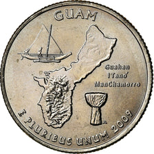 Moneta, Stati Uniti, Guam, Quarter, 2009, U.S. Mint, SPL-, Rame ricoperto in
