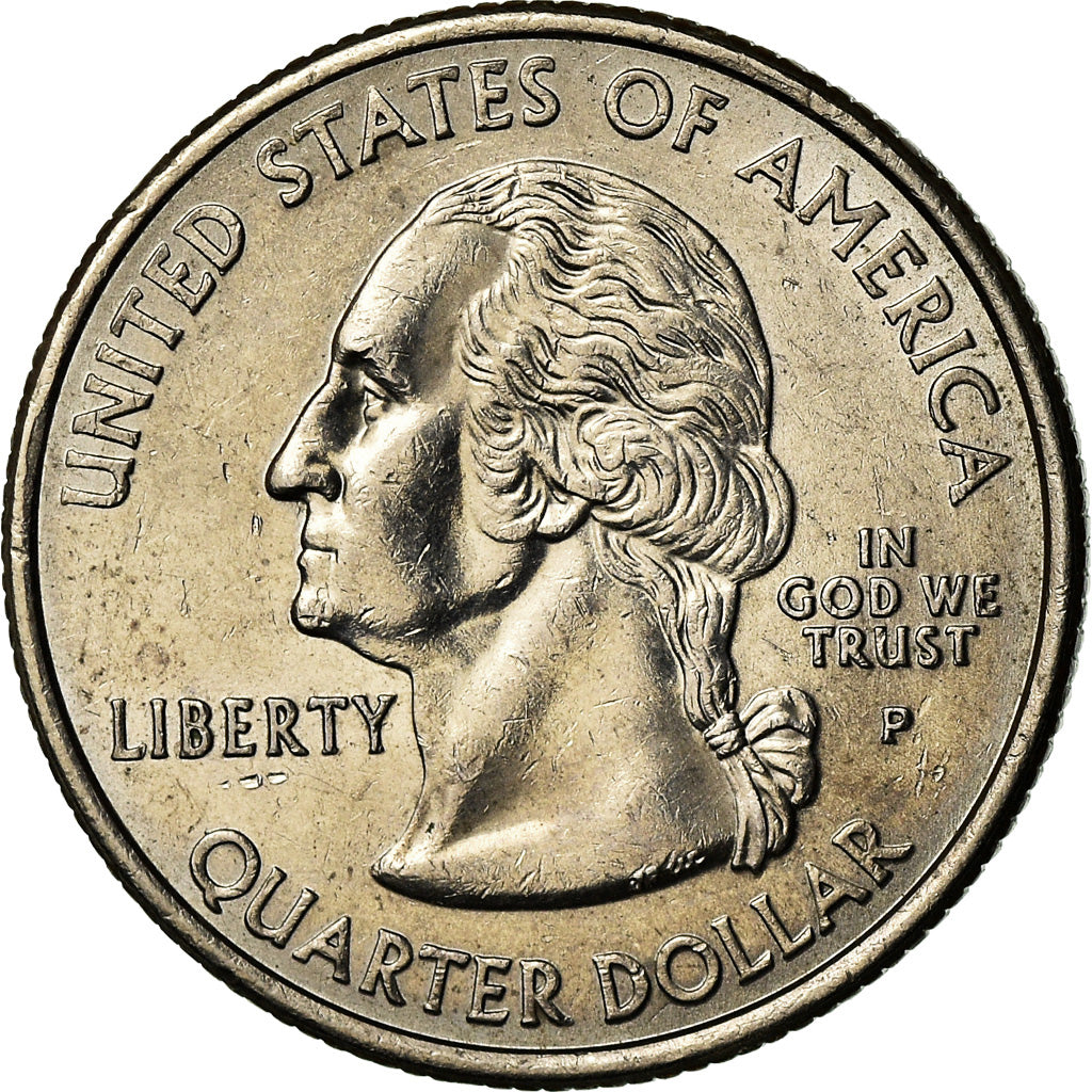 Moneta, Stati Uniti, Texas, Quarter, 2004, Philadelphia, BB, Rame ricoperto in