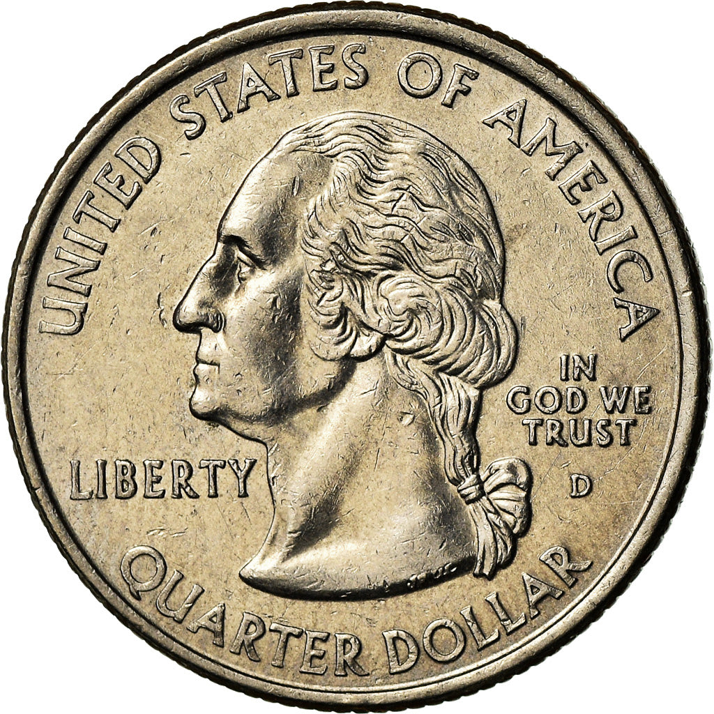 Coin, United States, Massachusetts, Quarter, 2000, Denver, EF(40-45)