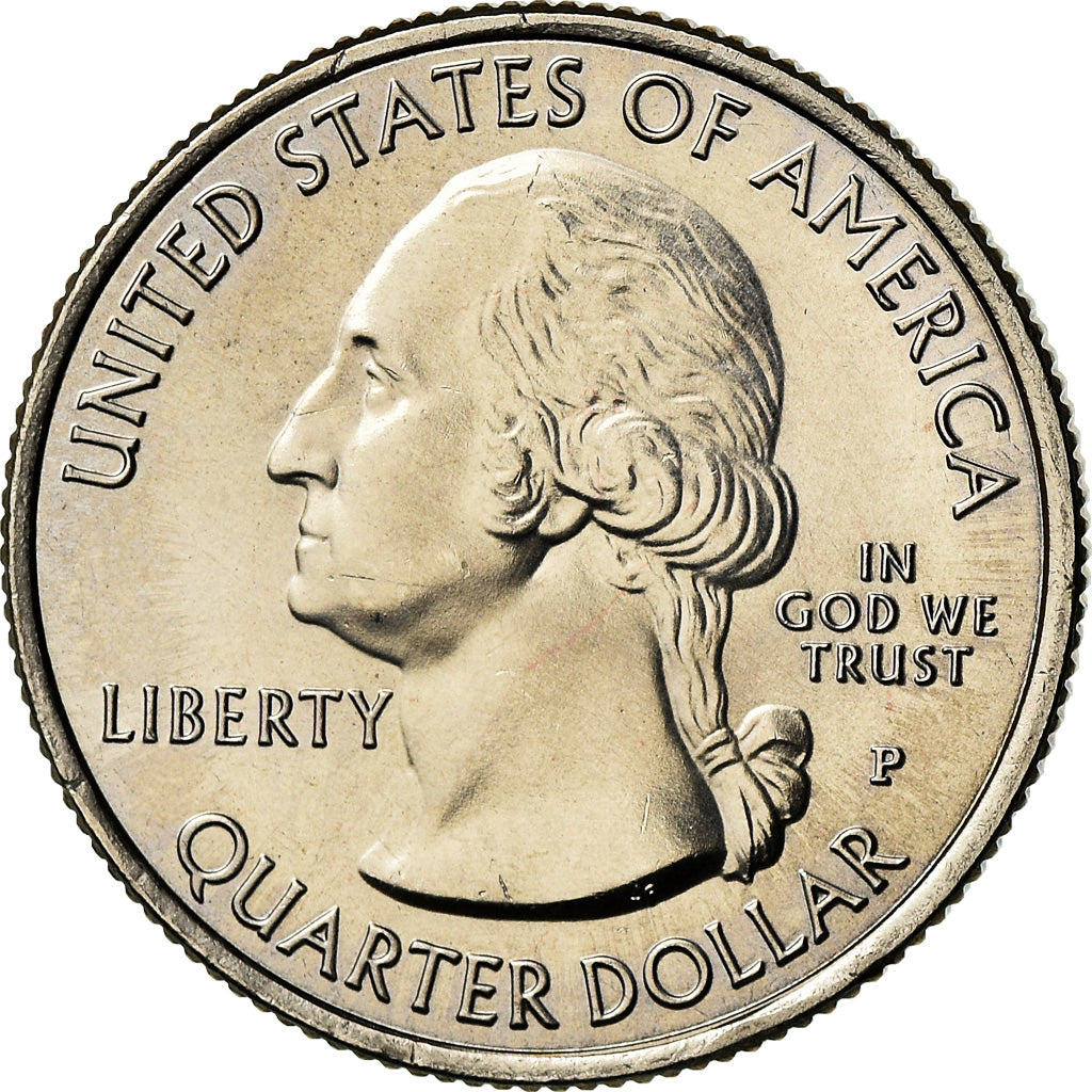 Moneta, USA, Utah, Quarter, 2014, Philadelphia, MS(63), Miedź-Nikiel powlekany