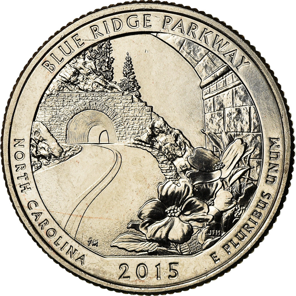 Monnaie, États-Unis, North Carolina, Quarter, 2015, Philadelphie, SPL