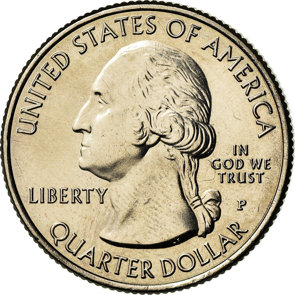 Moneta, Stati Uniti, New York, Quarter, 2015, Philadelphia, SPL, Rame ricoperto