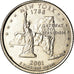 Moeda, Estados Unidos da América, New York, Quarter, 2001, Denver, AU(50-53)