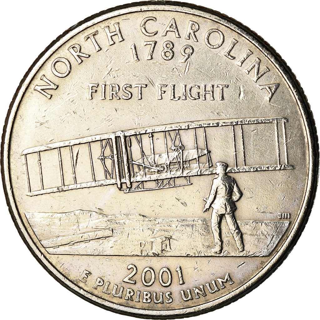 Moeda, Estados Unidos da América, North Carolina, Quarter, 2004, Philadelphia