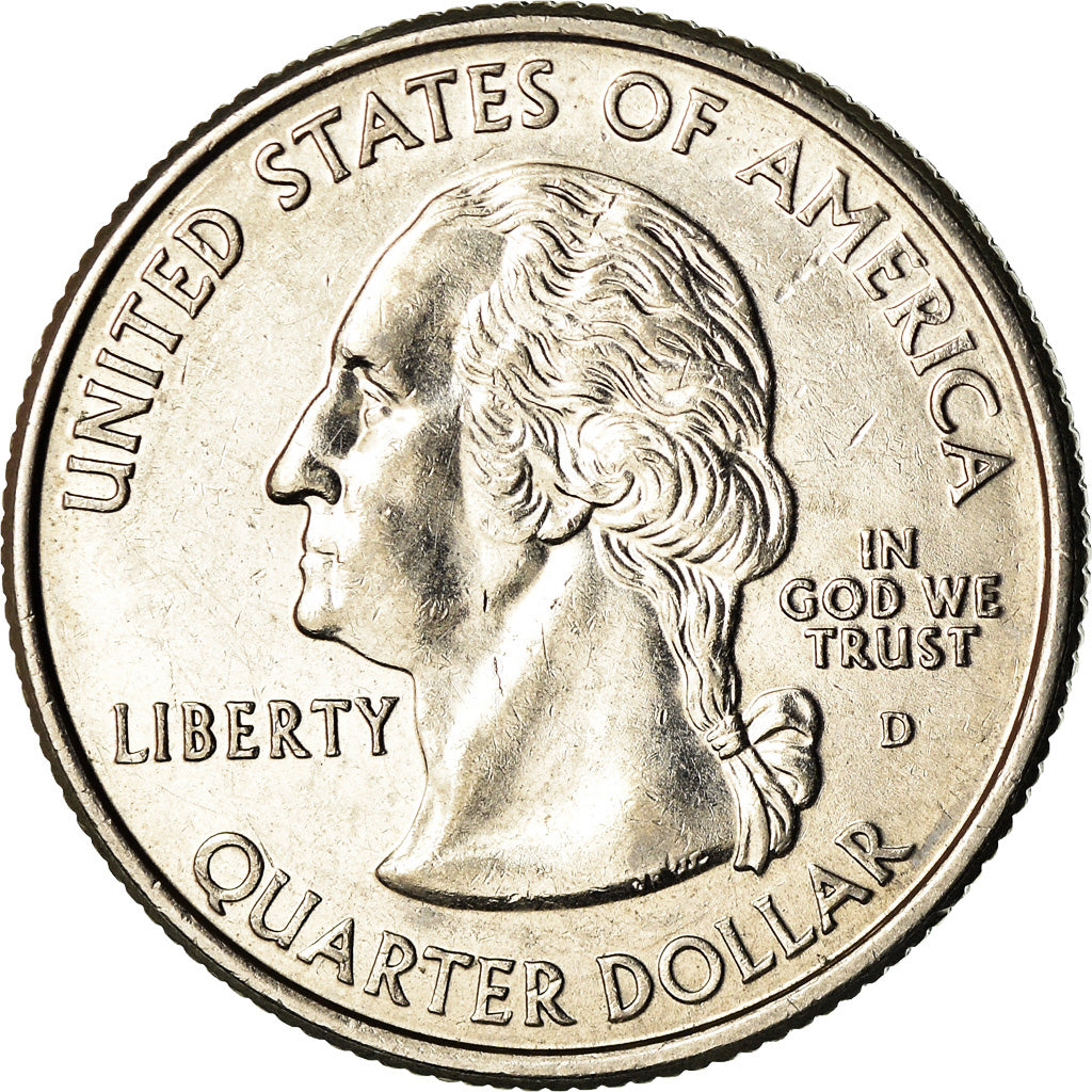 Moeda, Estados Unidos da América, Nebraska, Quarter, 2006, Denver, AU(55-58)
