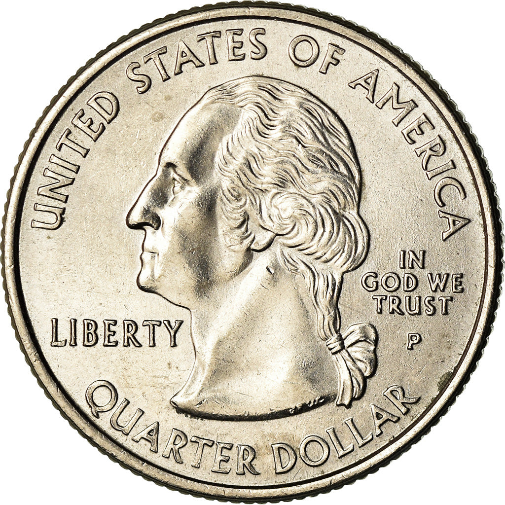 Moeda, Estados Unidos da América, Louisiana, Quarter, 2002, Philadelphia
