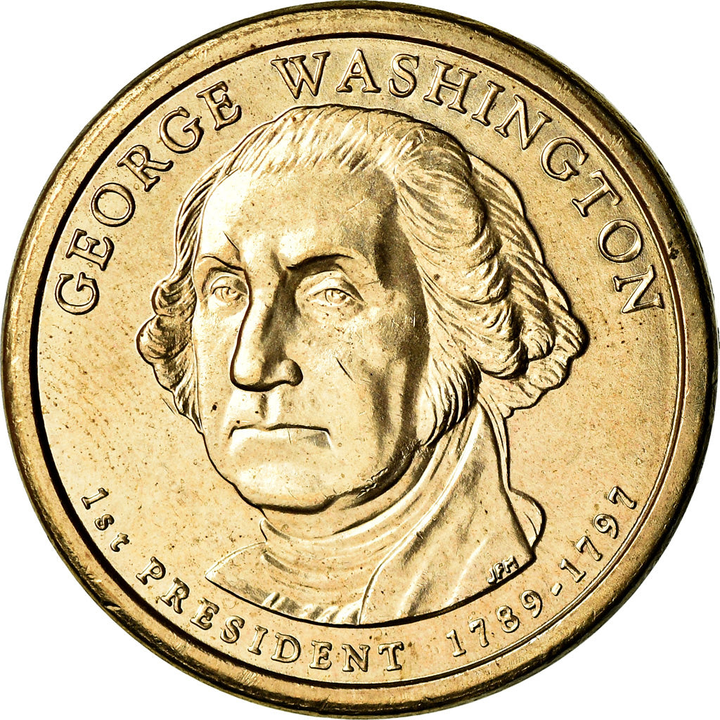 Moneta, Stati Uniti, Dollar, 2007, U.S. Mint, Denver, George Washington, SPL