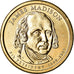 Moneta, Stati Uniti, Dollar, 2007, U.S. Mint, Denver, James Madison, SPL, Rame