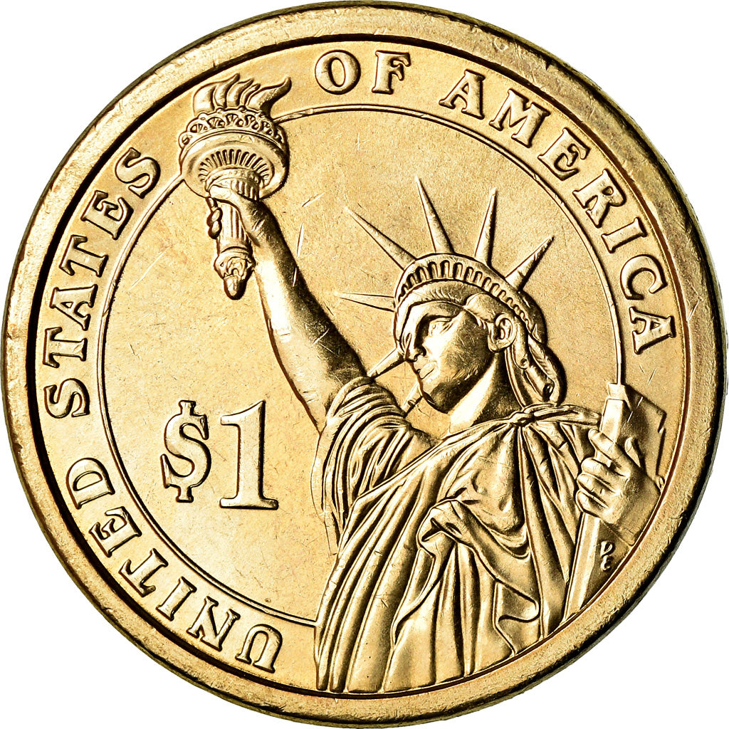 Moneta, Stati Uniti, Dollar, 2007, U.S. Mint, Denver, James Madison, SPL, Rame
