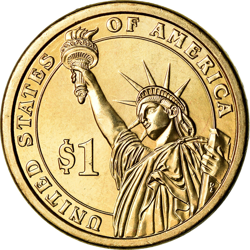 Munten, Verenigde Staten, Dollar, 2007, U.S. Mint, Denver, Thomas Jefferson, PR