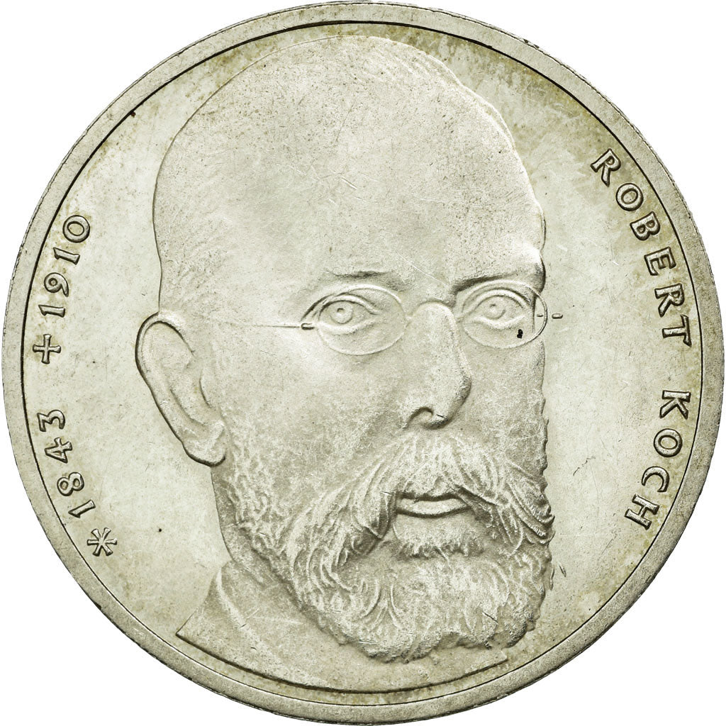 Coin, GERMANY - FEDERAL REPUBLIC, 10 Mark, 1993, Hamburg, Germany, MS(60-62)