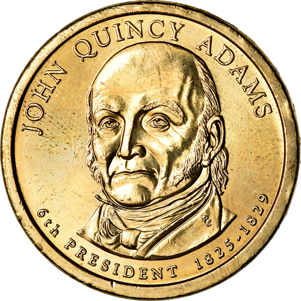 Moneta, Stati Uniti, Dollar, 2008, U.S. Mint, Philadelphia, John Quincy Adams