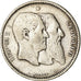 Moneta, Belgio, Leopold II, Franc, 1880, MB, Argento, KM:38